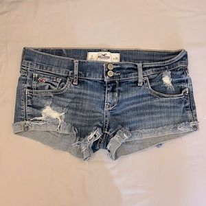 Hollister Low Rise Jean Shorts